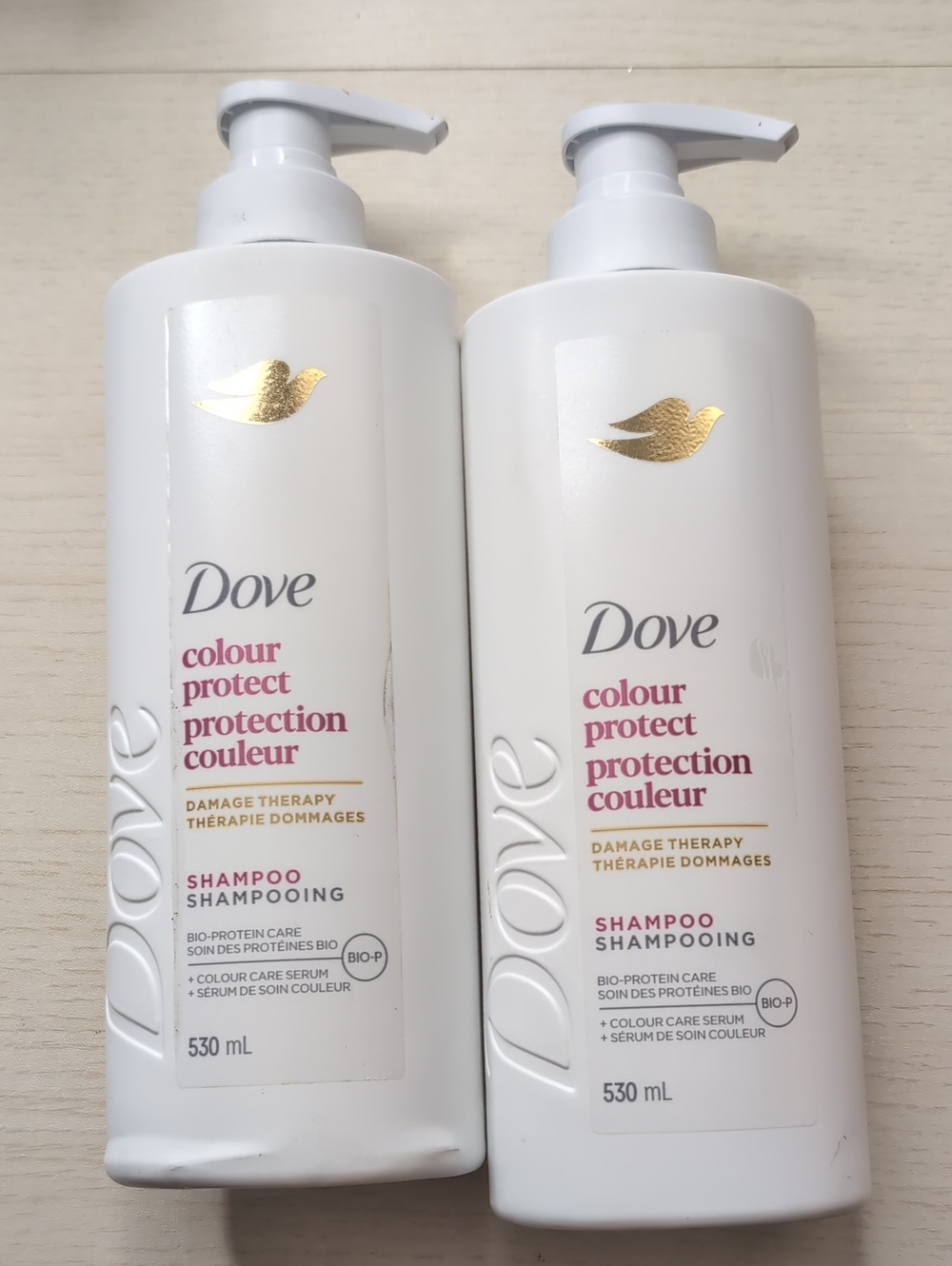 Dove Colour Protect Shampoo 530 mL Bundle Of 2 Bottles